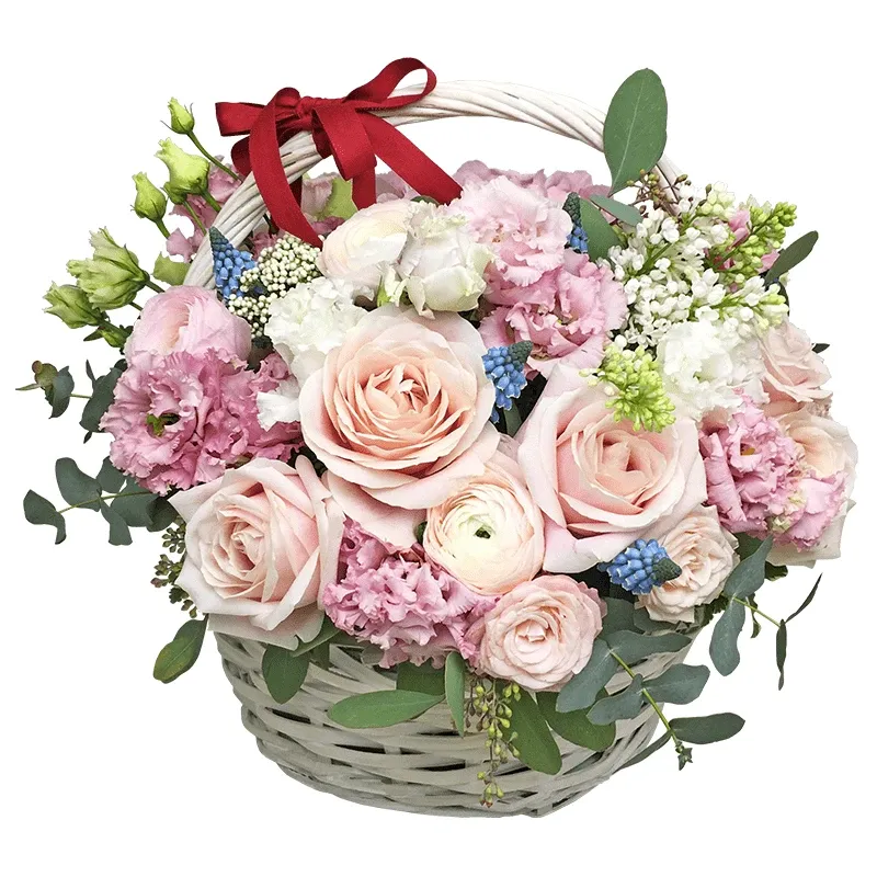 Корзина с цветами Испанские ночи